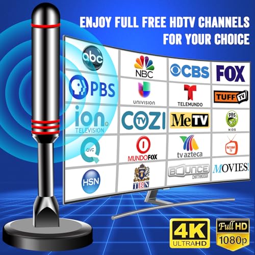 Antenne TV d'intérieur résolution 4K pour résoudre les problèmes de réception - 3