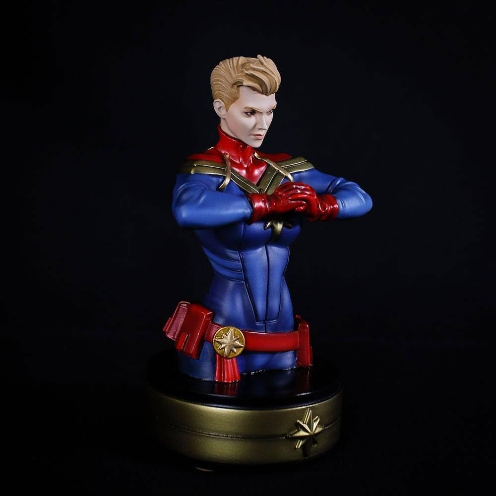 Semic Distibution Buste Marvel Captain Marvel - Résine 20 cm (ref. SMB005) Multicolore