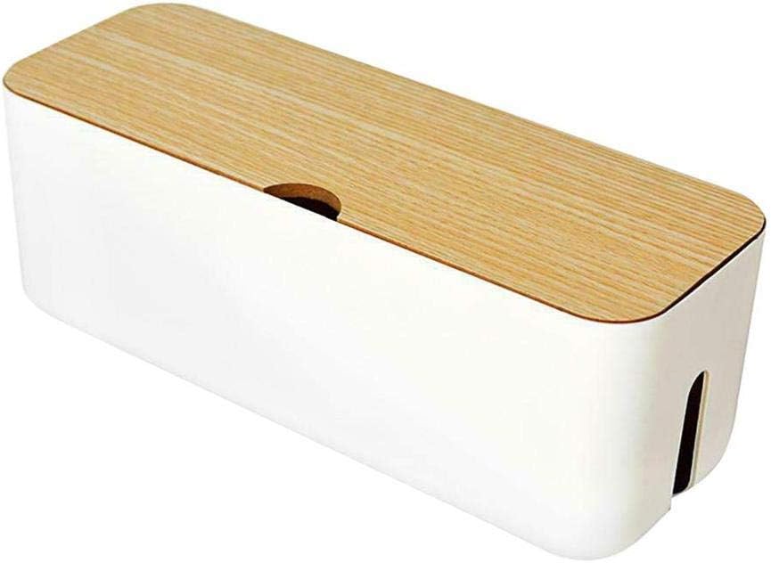 Multi-function Cable Storage Box Charger Power Cord Hideaway Cable & Wire Management Mobile Computer Tablet Cable Organizer Cable Tidy Box