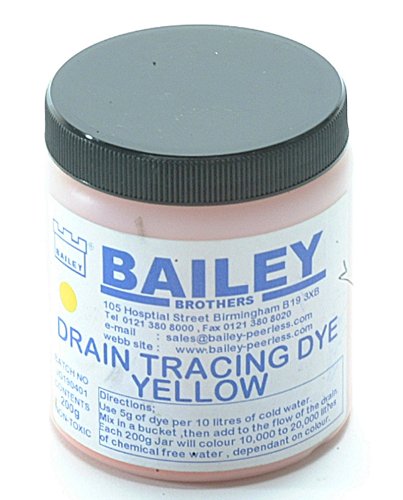 3591 Drain Tracing Dye - Yellow