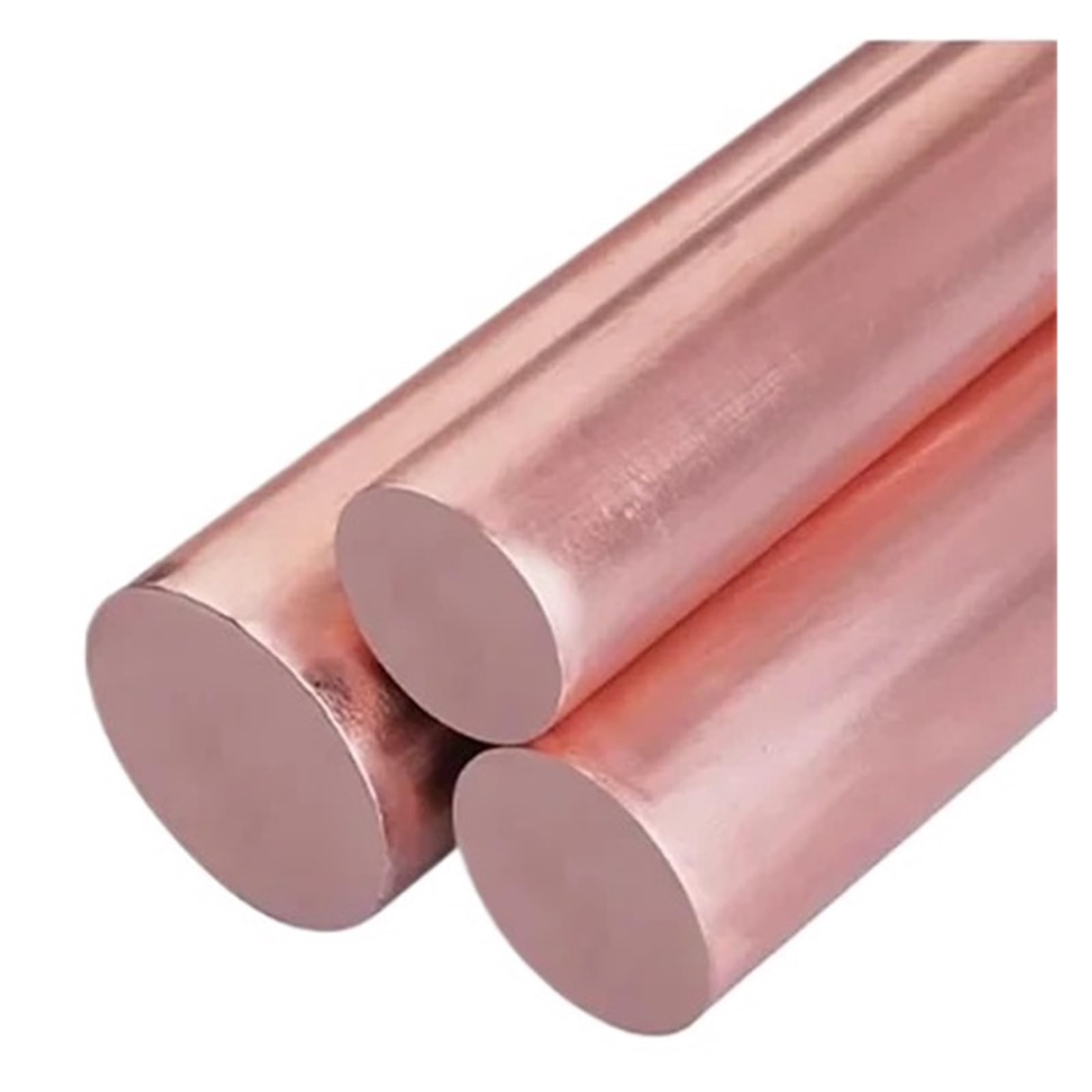 Barra de cobre Varilla redonda de cobre puro. | Barra sólida T2(13mmx300mm)