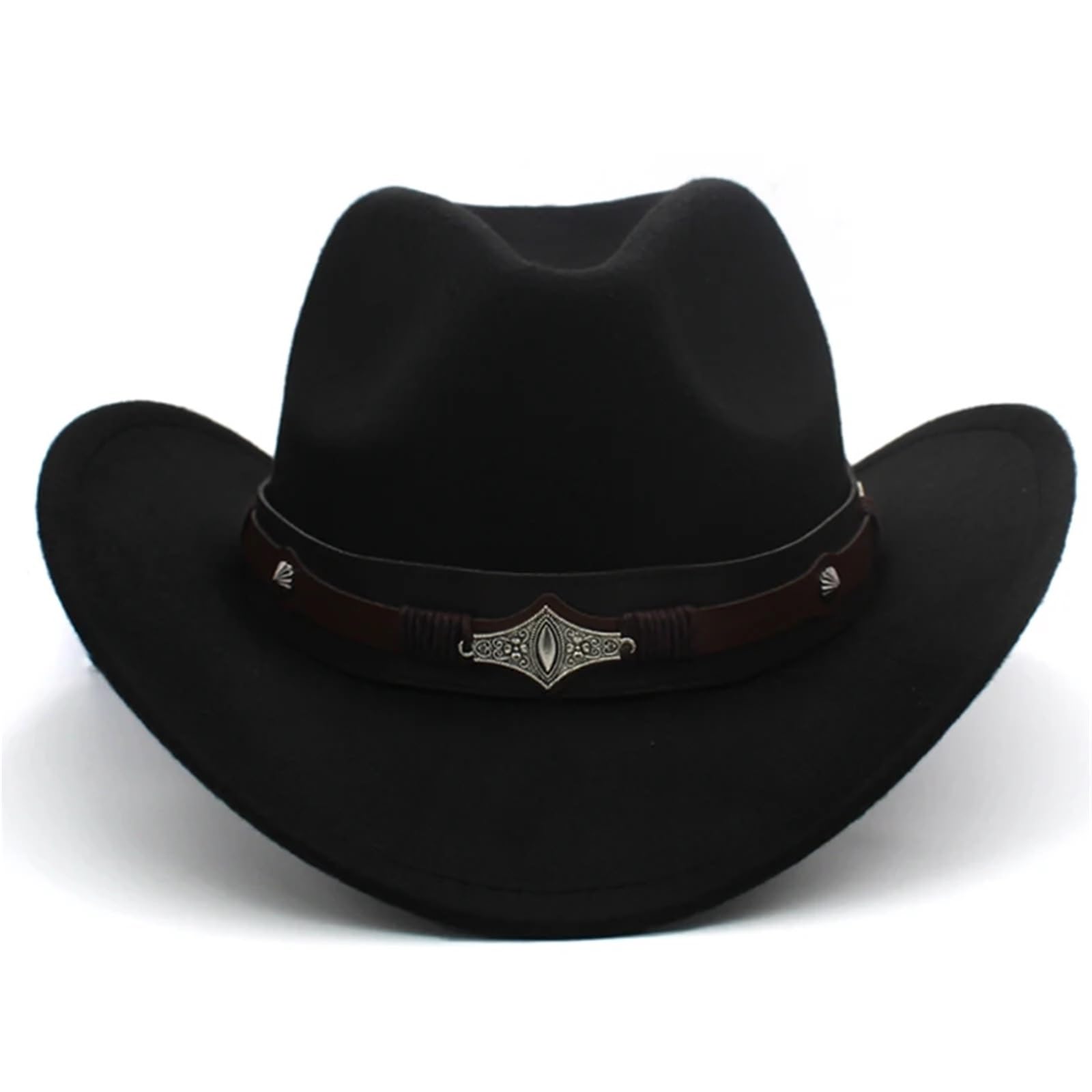 Sombrero Cowboy 3 tamaños hombres mujeres niños sombreros de vaquero ala ancha for el sol gorras Fedora Jazz fiesta viaje para la Fiesta