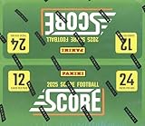 2025 Panini SCORE Football MASSIVE 24 Pack Factory Sealed Retail Box with (288) Cards Including (72) Rookies, (48) Inserts, (4) Parallels & (3) EXCLUSIVE Numbered Parallels! Brand New & Loaded!