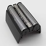 LICHIFIT ブラウン シェーバー用替刃 52B網刃 交換用 シリーズ5用交換替刃 アクセサリー ブラック