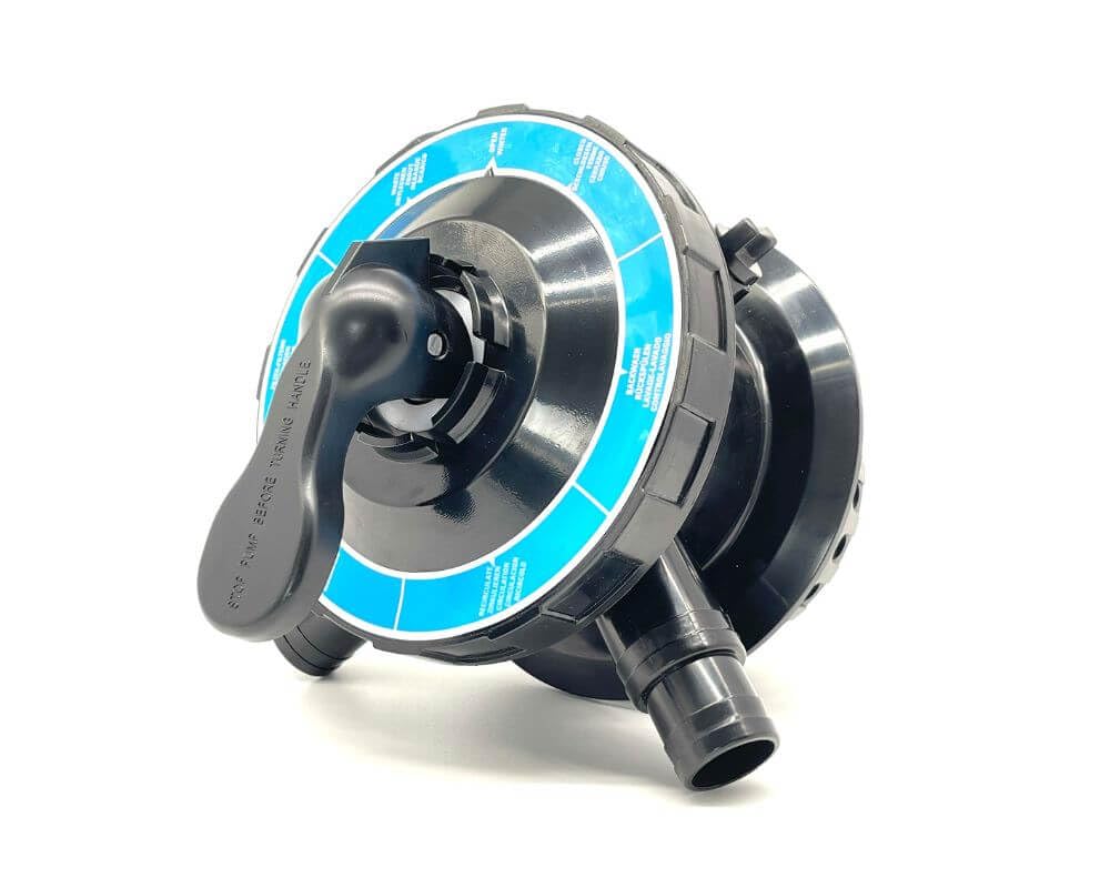OKU 6-Wege-Top-Mount-Ventil für Sandfilteranlage Trinidad Ø 250 mm