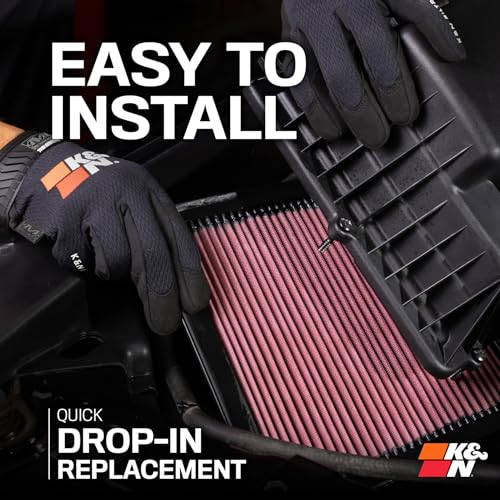 K&N 33-5026 Engine Air Filter: Reusable thumb #6