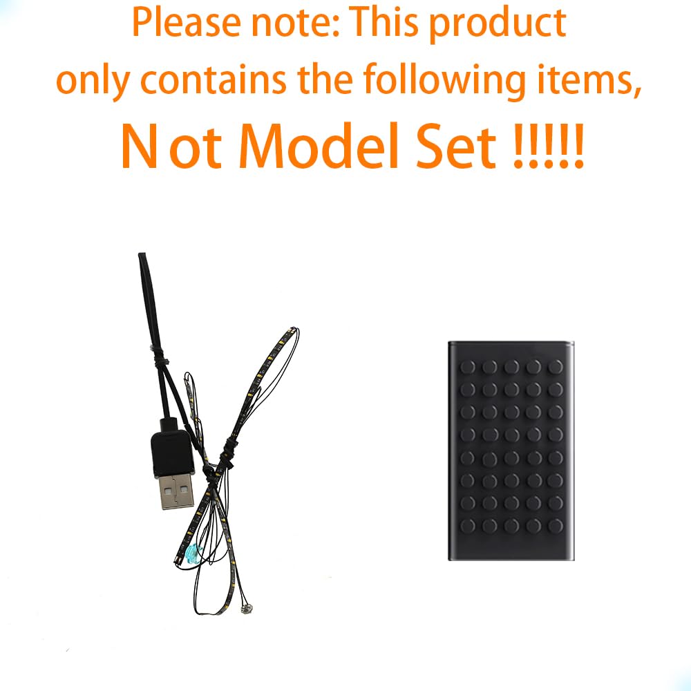 GEAMENT LED Light Kit Compatible with LEGO Mini Ariel's Castle - Lighting set for 40708 (Model Set Not Included) - Image 3