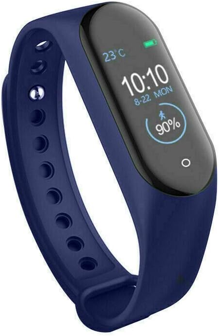 GUANLIAN M4 Smart Band Fitness Tracker, Activity Trackers Health Exercise Watch with Heart Rate and Sleep Monitor for iOS and Android