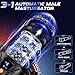 Masturebastorfor Men Black, Thrusting Machine 3-in-1 10x Vibration & 7X Thrusting & 7X Rotating Masturebor Men Real Y1114-