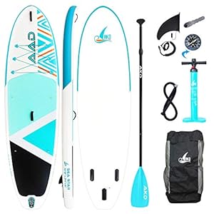 AKD Tabla Paddle Surf Hinchable Seastar 10’8″ 325x86x15cm Paddle Board 165KG / 346L, Bomba con ManÓMetro, Pala Deportiva De Aluminio Ajustable, Mochila Y Correa