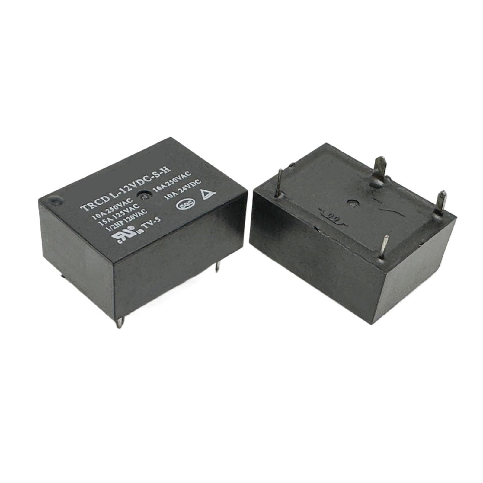 SMGLRUEAT 1pc TRCD L-12VDC-S-H Relay 4pins