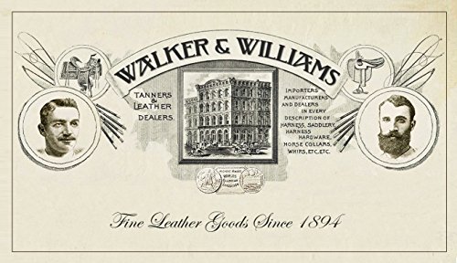 Walker & Williams C-34 Sangle rembourrée en cuir pleine fleur faite à la main pour guitares acoustiques, électriques et… - Les Beatles, Paul McCartney, John Lennon, RIngo Starr, George Harrison Walker & Williams C-34 Sangle rembourrée en cuir pleine fleur faite à la main pour guitares acoustiques, électriques et… – Image 8