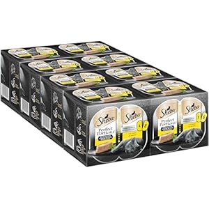 Sheba Perfect Portions Katzen Nassfutter in Schale mit Huhn in Pastete 8x3x(2×37,5g)
