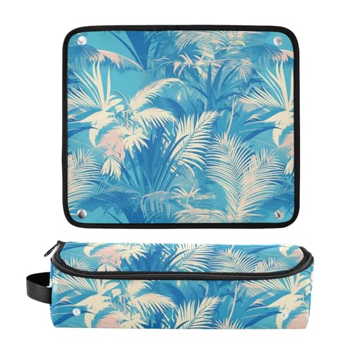 Funda de viaje 2 en 1 para plancha de pelo con soporte resistente al calor miniatura 3