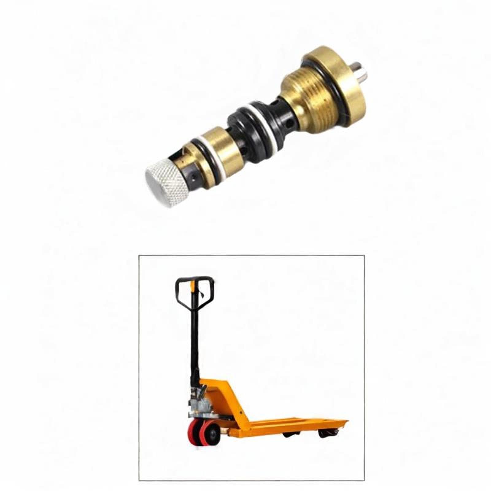 MagiDeal Raccords de chariot élévateur à main hydraulique, vanne de pompe à, contrôle du débit, accessoires de réparation du système hydraulique pour la