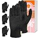 Exfoliating Gloves 4 Pairs - Full Body Scrubbing Gloves Great Dead Skin Remover Body Scrubbers For Use In Shower