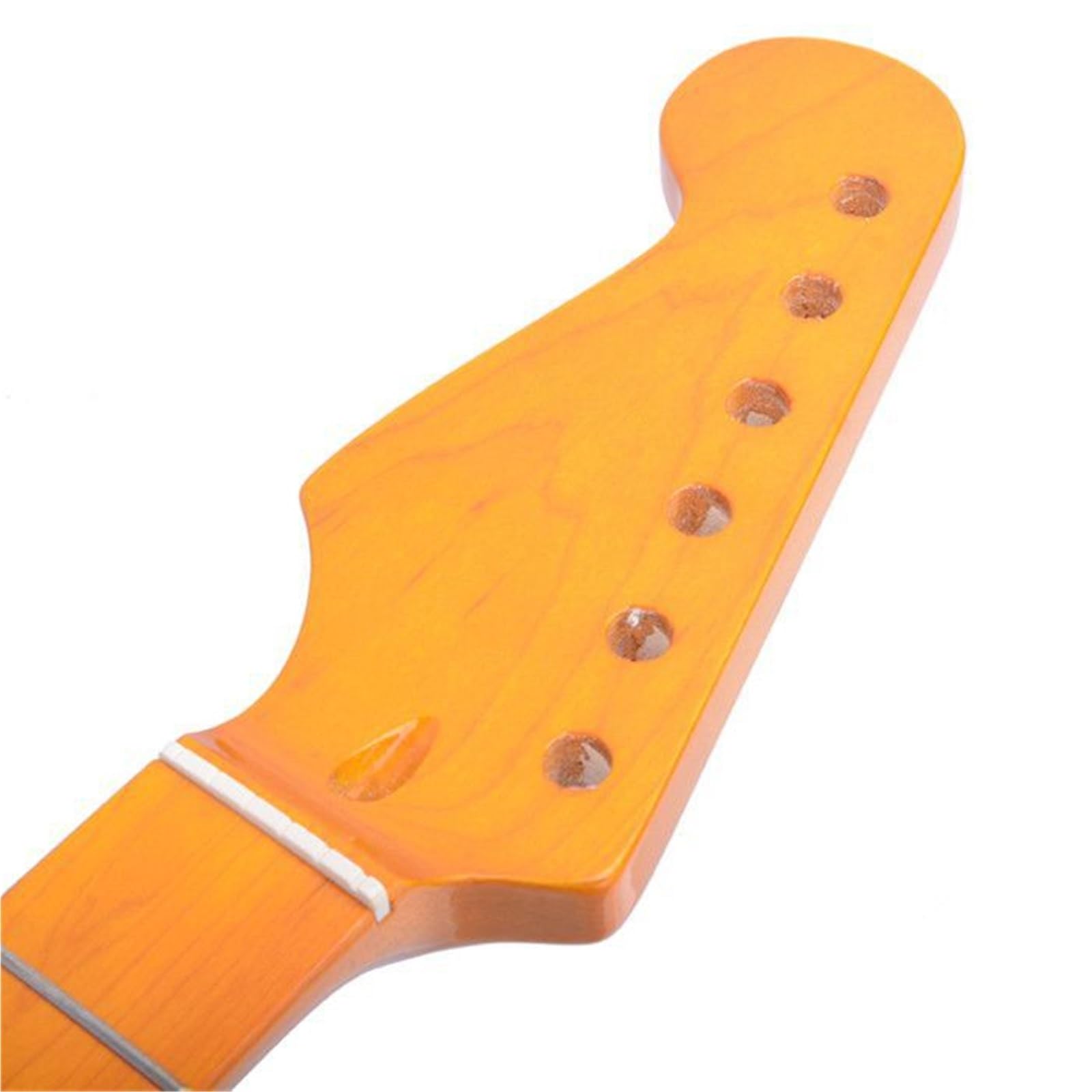 Guitare Électrique Professionnelle Avec Manche Revers Gauche 22 Frettes Et Clip Noir