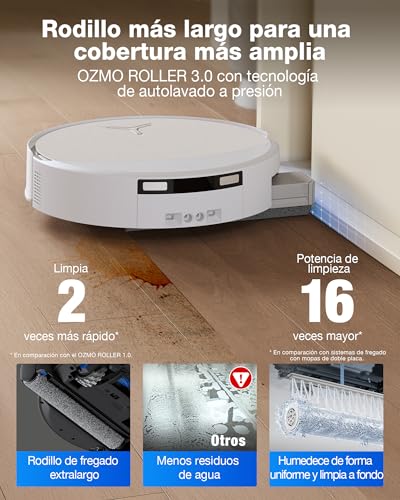 Miniatura 2 de ECOVACS DEEBOT T90 Pro Omni Robot Aspirador y fregasuelos, 30000 Pa