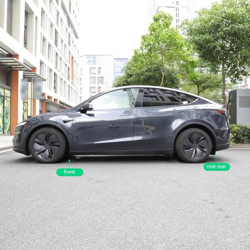 Garde-boue de voiture Tesla Y 2025 protégeant la carrosserie des projections de pluie et boue - 4