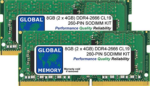 Imac 27 5K 2020 8GB (2 x 4GB) DDR4 2666MHz PC4-21300 260-PIN SODIMM Memoria RAM Kit para 27 Pulgada Retina 5K iMac (2019)