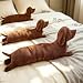 Imagen de Almohada larga de felpa Dachshund