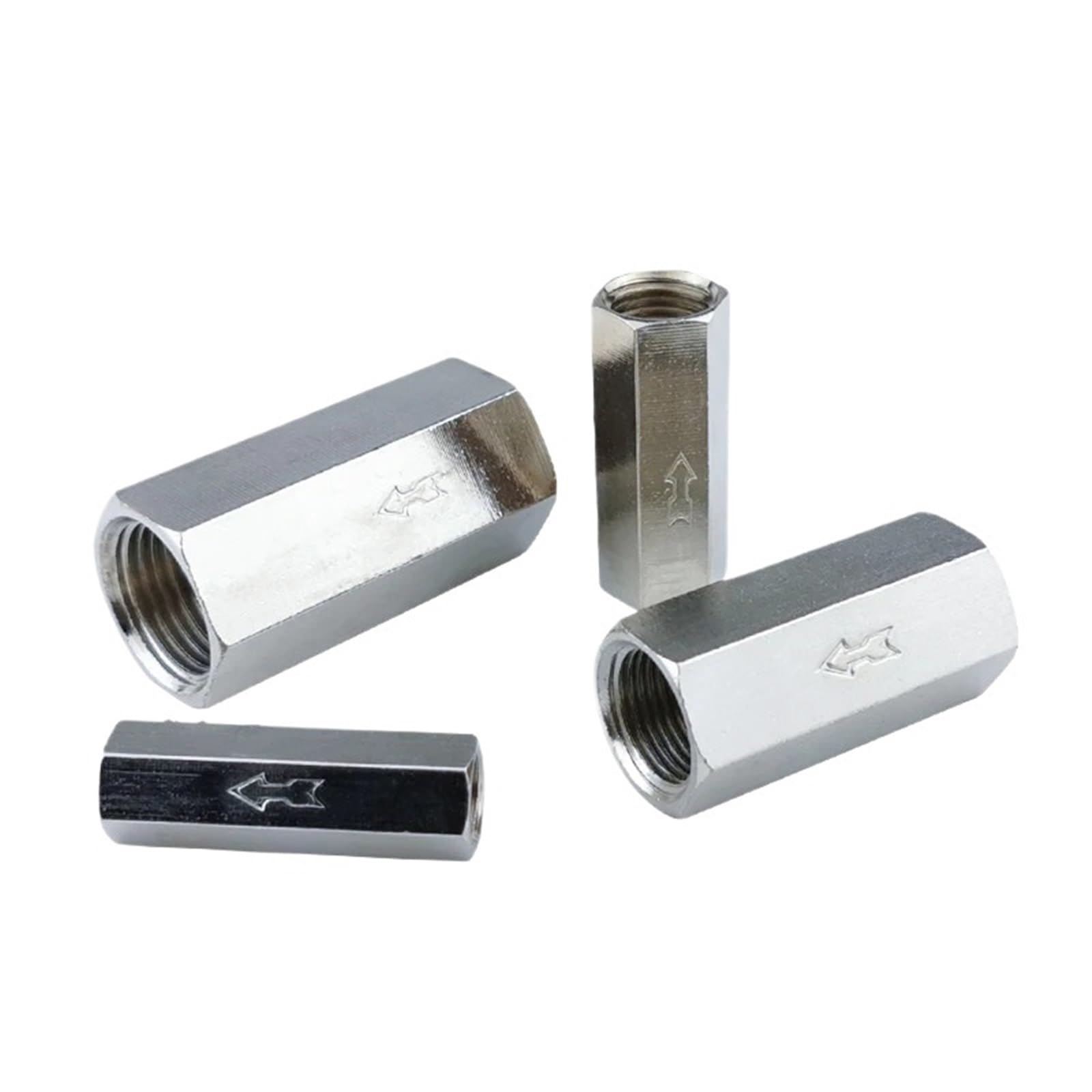 Clapet anti-retour pneumatique en aluminium KA-20 avec raccords de 4mm