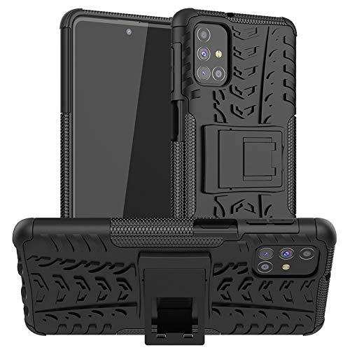 Glasgow Hybrid Back Cover for Samsung Galaxy M31s Premium Shockproof Back Cover for Samsung Galaxy M31s with Advanced Military Grade Protection - Black (B0912V5TBK) Amazon Price History, Amazon Price Tracker
