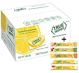 True Lemon Bulk Pack - 500 Count with 5 True Lemon Sticks Variety Lemonades - Enjoy Refreshing Citrus Flavors in Every Sip