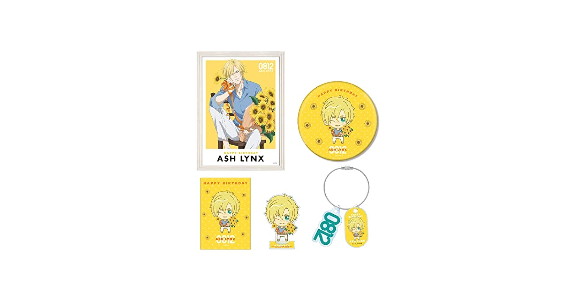 BANANA FISH アッシュ・リンクス バースデーグッズセット BANANA FISH - アッシュ・リンクス バースデーセット | AMNIBUS