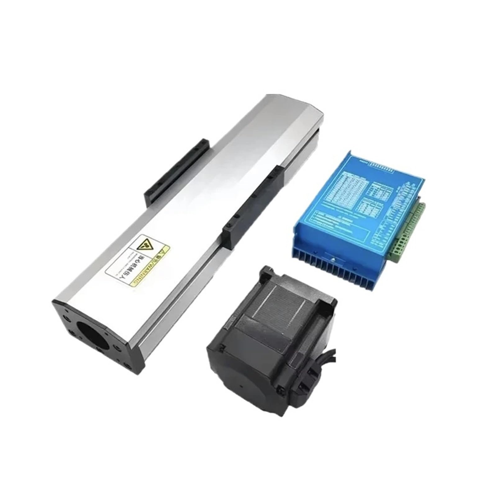Kit de controlador de motor lineal CNC con husillo de bolas y carrera de 200 mm