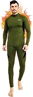 Vista 9 de romision Thermal Underwear for Men Long Johns Fleece Lined Hunting Gear Bottom Top Set Base Layer for Cold Weather XS-4XL