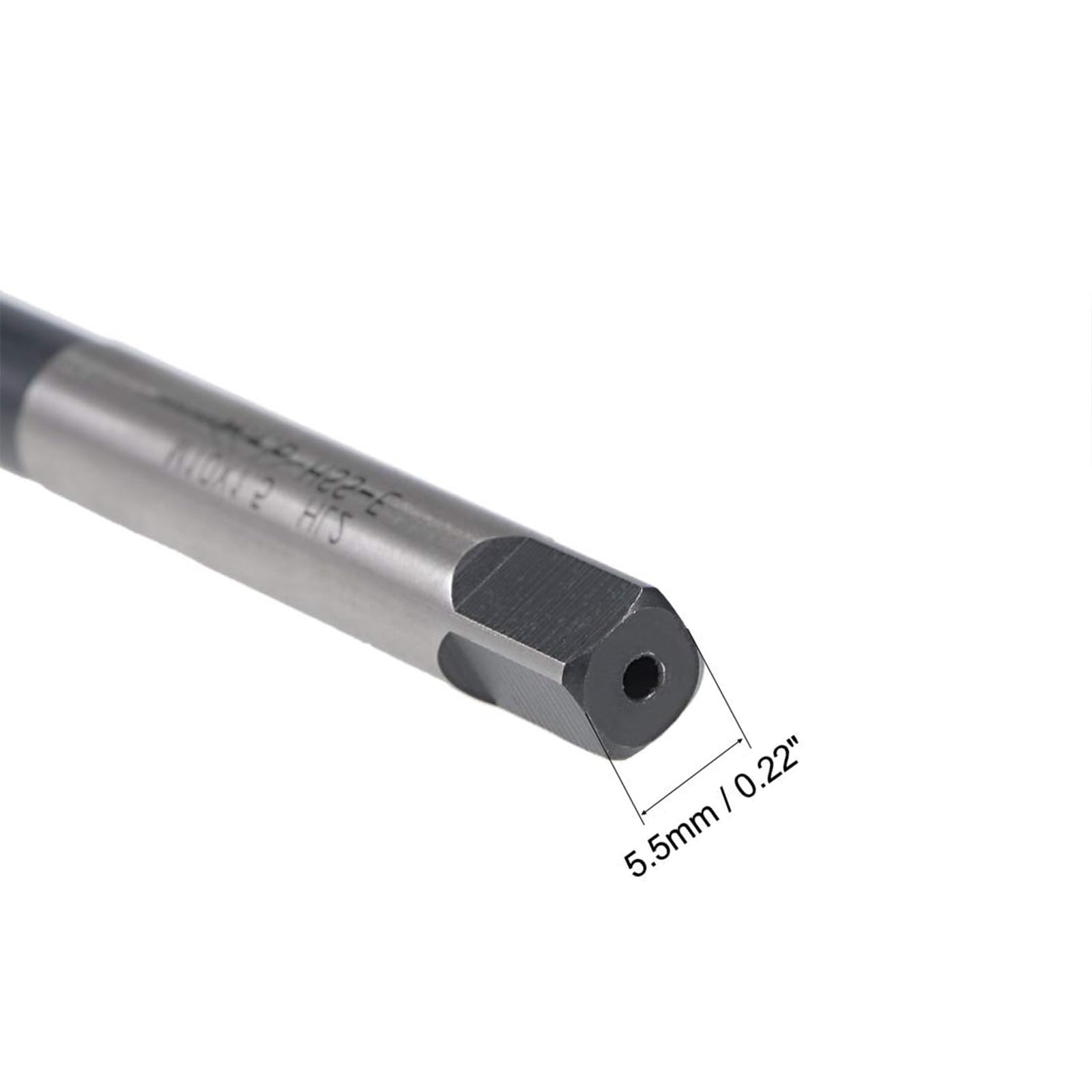 MACHSWON Spiral Point Threading Tap M10 x 1.5mm, for Through-Hole Threads, H2 High Speed Steel, TICN Coated Finish - Image 3