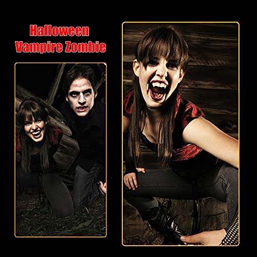 Staright 10 unidades/pacote de Halloween vampiro zumbi truque de dentes falsos brinquedo festa para