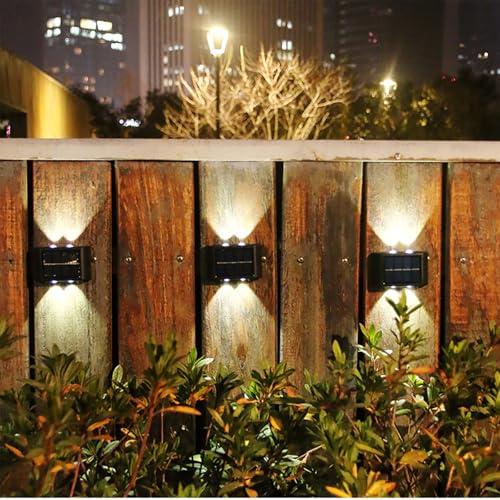 Applique murale solaire extérieure IP65 éclairage LED up and down lot de 18 - 6