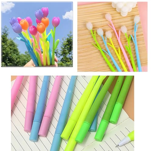 Bolígrafos YYaaloa Tulipán Cambia Color Gel 32 pcs miniatura 7