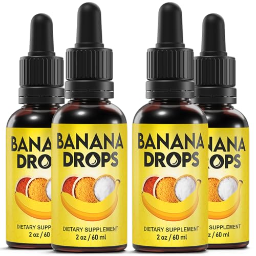 BANANA DROPS - Original | BananaDrops Official Formula (4 Pack) for 120 Days