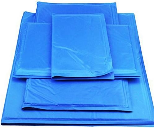New Multifunction Summer Pet Cooling Mat Comfort Dog Cooling Pad Navy Blue L