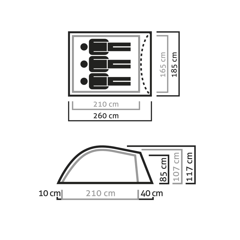 Salewa Litetrek Pro III Zelt