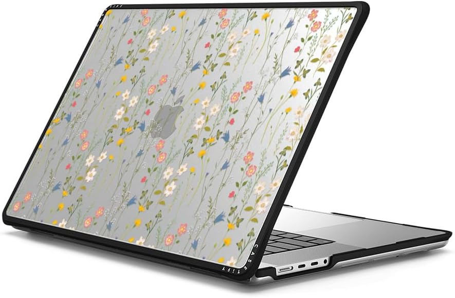 CASETiFY Impact MacBook Pro 16" (M1-M5) Case [Cushioned Impact Corners/Scratch-Resistant/Anti-Slip Grip] - Dreamy Floral Pattern - Image 2