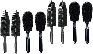 VICASKY 8 Peças Escova De Cubo Escova De Detalhamento De Carro Escova De Detalhamento Para Limpador De Roda De Carro Escova De Detalhes De Carro Escova De Limpeza De Roda De Carro Escova