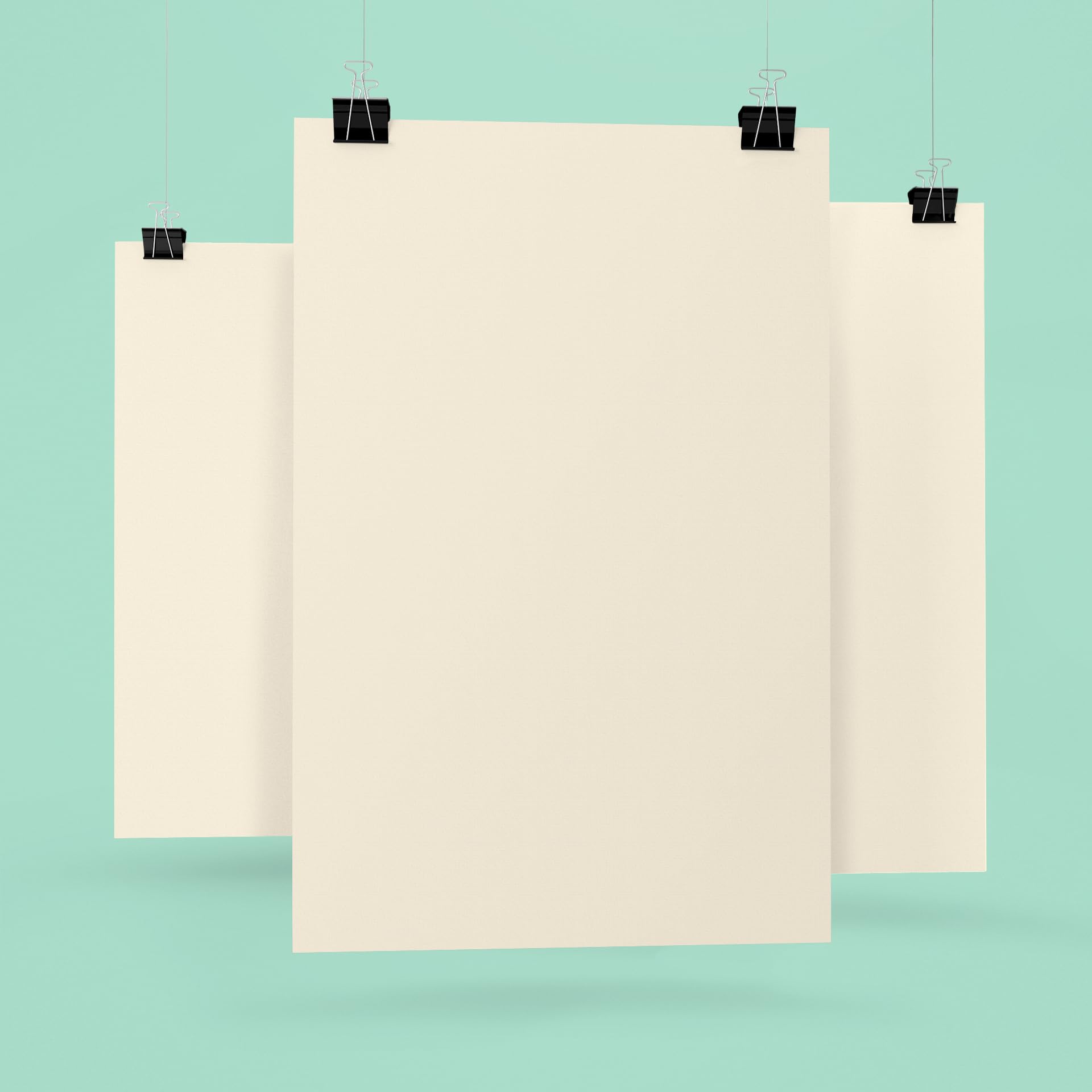 Tonkarton - Tonpapier - Tonzeichenpapier - 90 Blatt DIN A4-160g/m² Farbe: je Farbe 5 Blatt (22339)