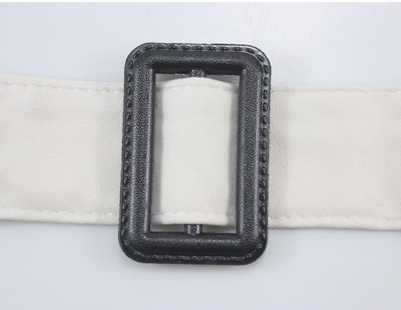 Womens Wind Trench Coat Replacement Waistband Waist Belt with Adjustable Buckle for Overcoat Jacket Dress3