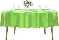 Vista 458 de Rectangle Tablecloth 90x132 inch Washable Polyester Fabric Table Cloth for Wedding Party Dining Banquet Decoration（90x132, Turquoise）