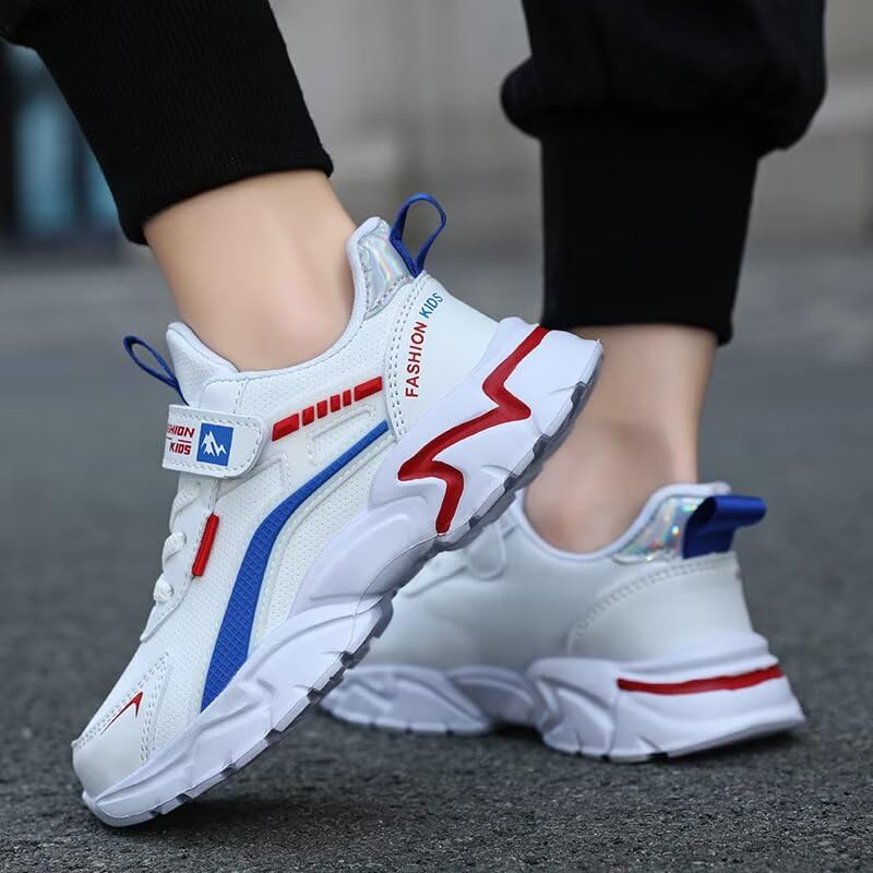 Kids Boy Fashion Lightweight Sport Sneakers for Walking Running Cycling Hiking Travel4