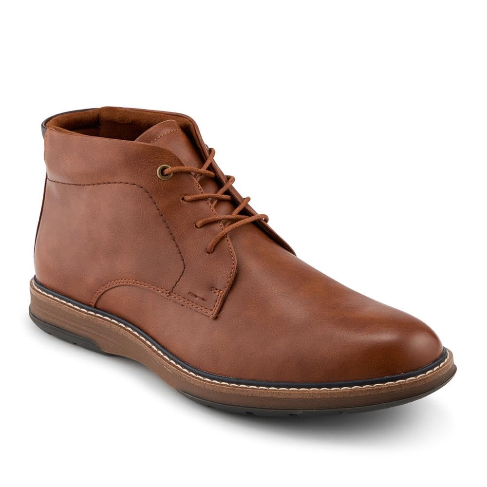 Memory Foam Lace Up Chukka Boots