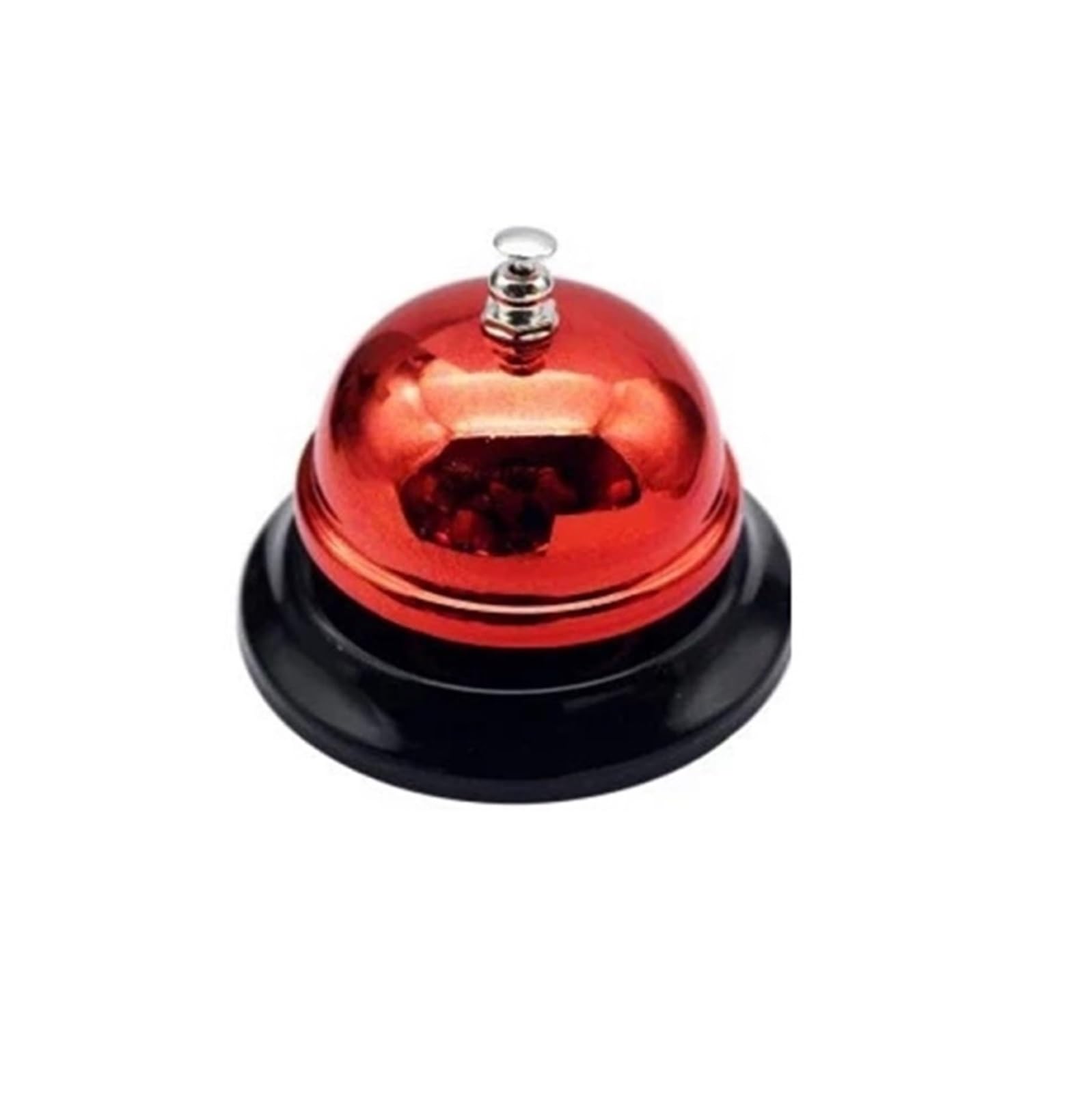 Ruwlfe Rose Red 2Pcs Mini Call Bell Kitchen Reception Christmas For Restaurant Bar