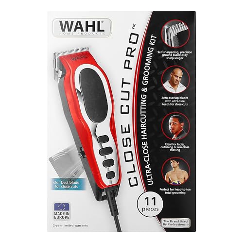 Wahl 20105.0465 Close Cut Red, apurado de 0,6 mm sin tirones 3