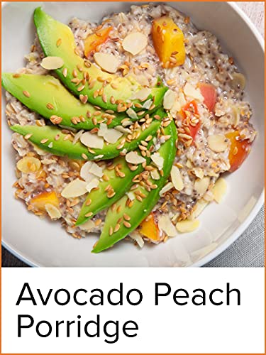 Healthy, Gluten-Free Avocado Peach Porridge