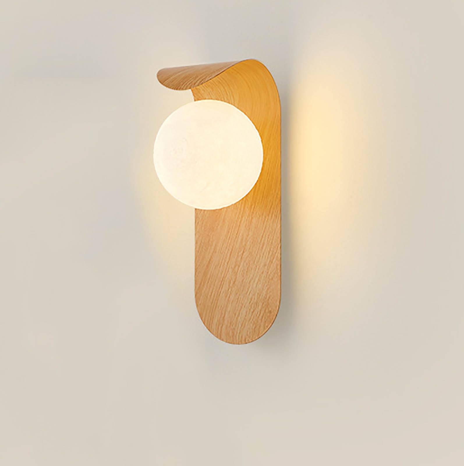 SMCCYYSD Mid Century Wall Sconce, Modern Globe Light Fixture, Retro Industrial Farmhouse Light,Indoor Mounted Lamp for Living Room, Bedroom, Bedside, Corridor (A)