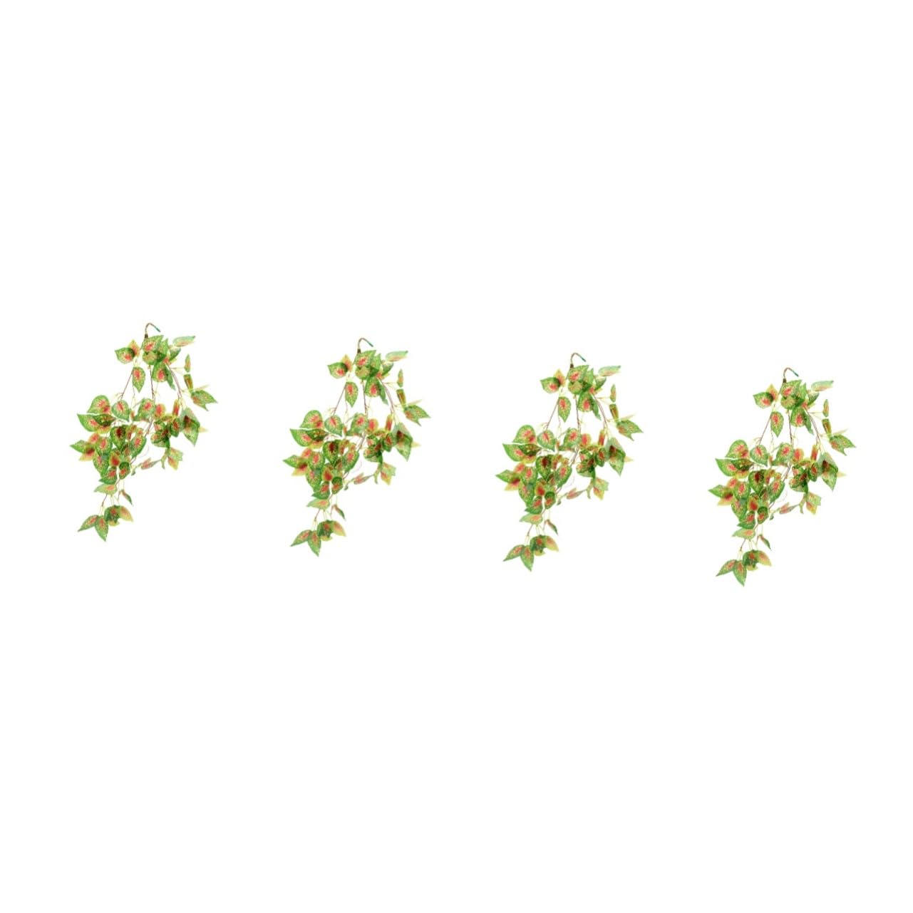 DOITOOL 4pièces Plantes Faux pour Reptiles Décor Réaliste Et Résistant Accessoire pour Terrarium Décoration Naturelle pour Habitat De Reptiles